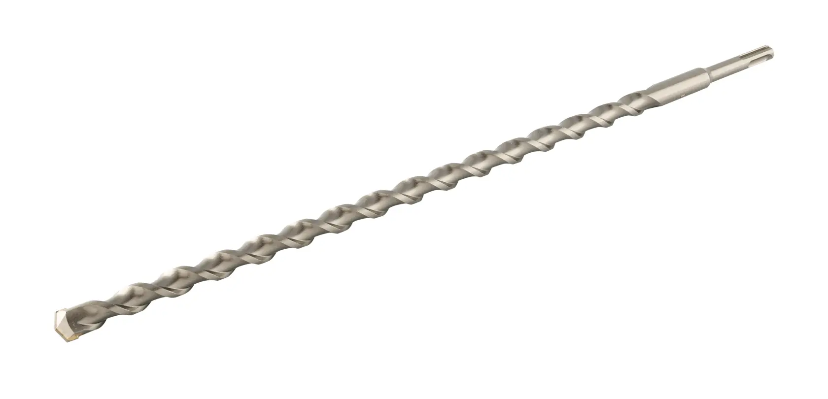 Broca DEWALT DW00720, DW00720-AE para fotografía, diseño espiral, sobre fondo blanco.