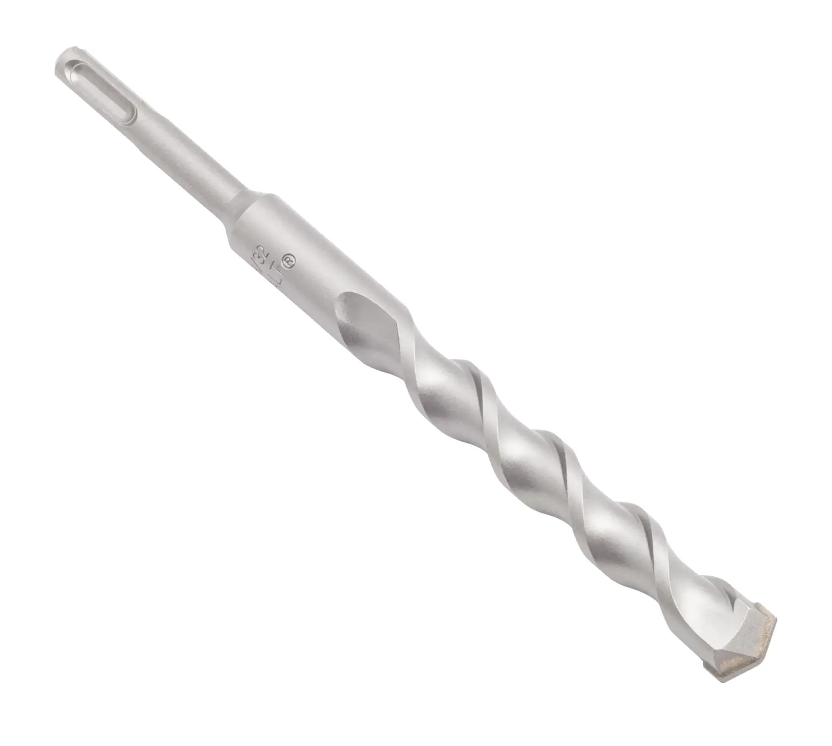 Broca DEWALT para fotografía, SKUs DW00721-AE y DW00721, diseño metálico en espiral.